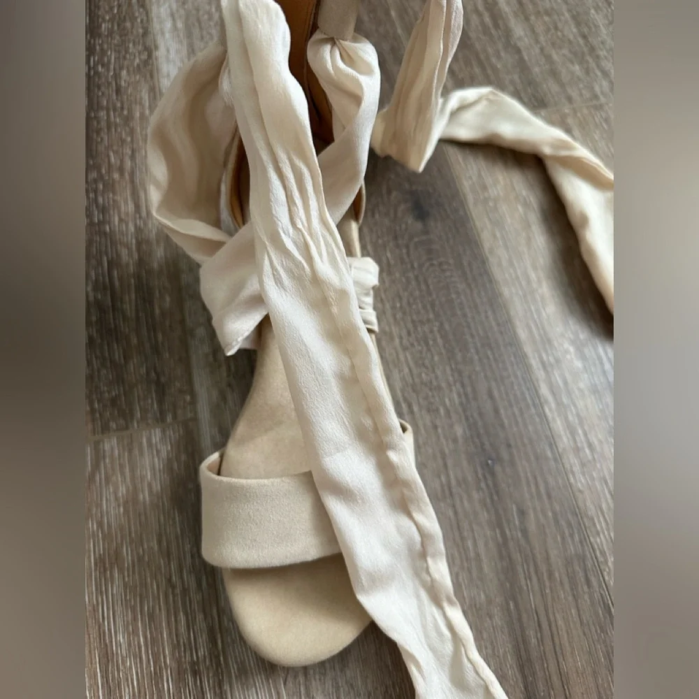 UGG Cream Espadrille Sandals - Picture 7 of 16